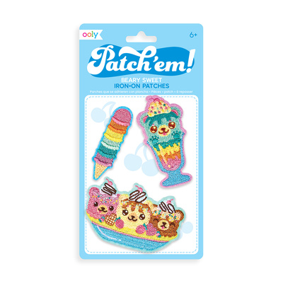 Book Patch Em Iron on Patch - Beary Sweet 
