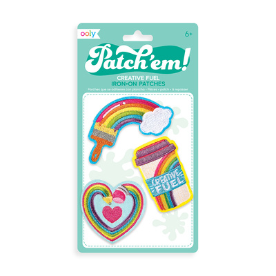 Book Patch Em Iron on Patch - Creative Fuel 
