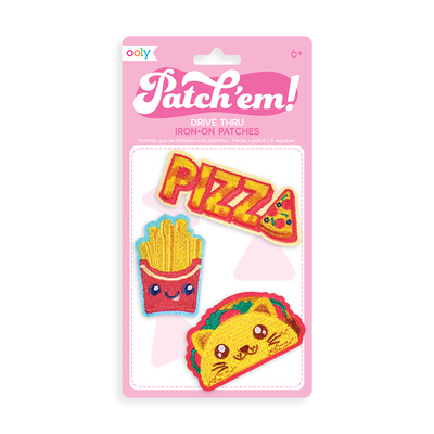 Knjiga Patch Em Iron on Patch - Drive Thru 