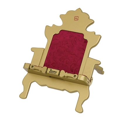 Carte Throne Bppkchair Gold (Wood Bookholder) 