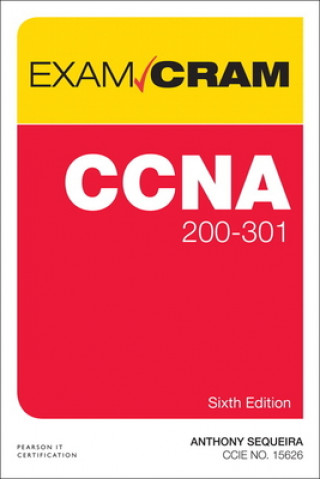 Kniha CCNA 200-301 Exam Cram Anthony Sequeira