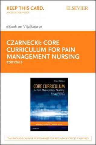 Książka Core Curriculum for Pain Management Nursing - Elsevier eBook on Vitalsource (Retail Access Card) 