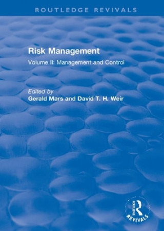 Kniha Risk Management Gerald Mars