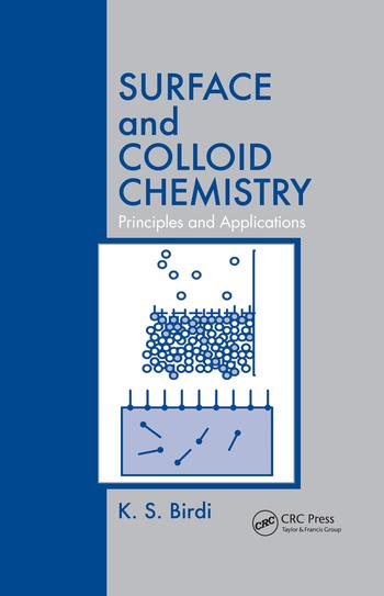 Knjiga Surface and Colloid Chemistry Birdi