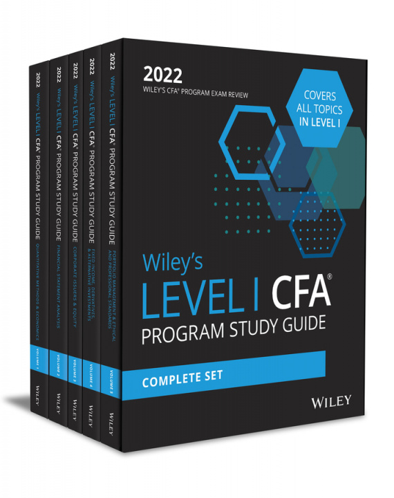 Könyv Wiley's Level I CFA Program Study Guide 2022 Wiley