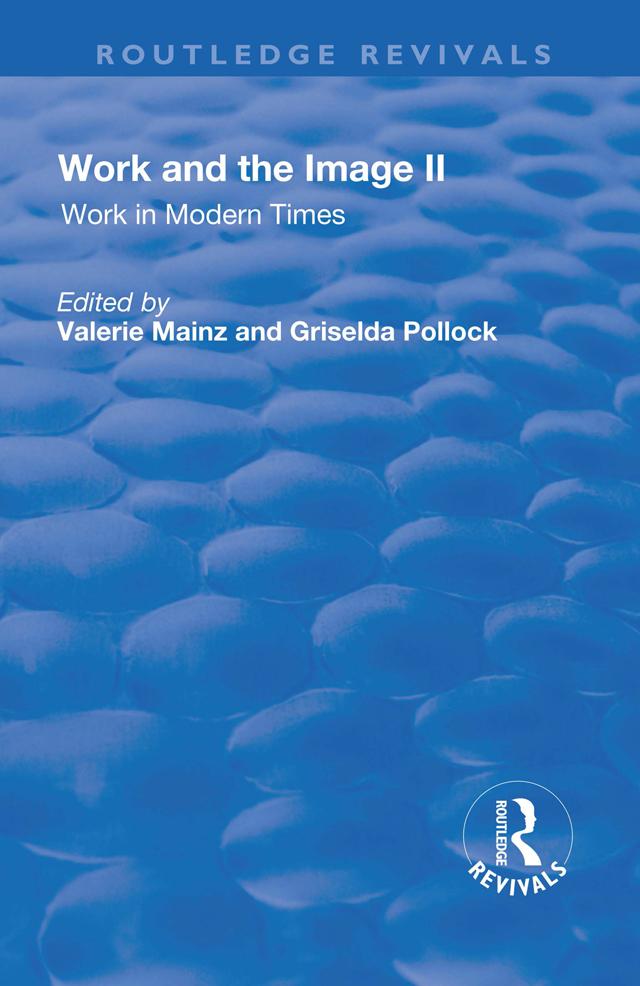 Boek Work and the Image VALERIE MAINZ