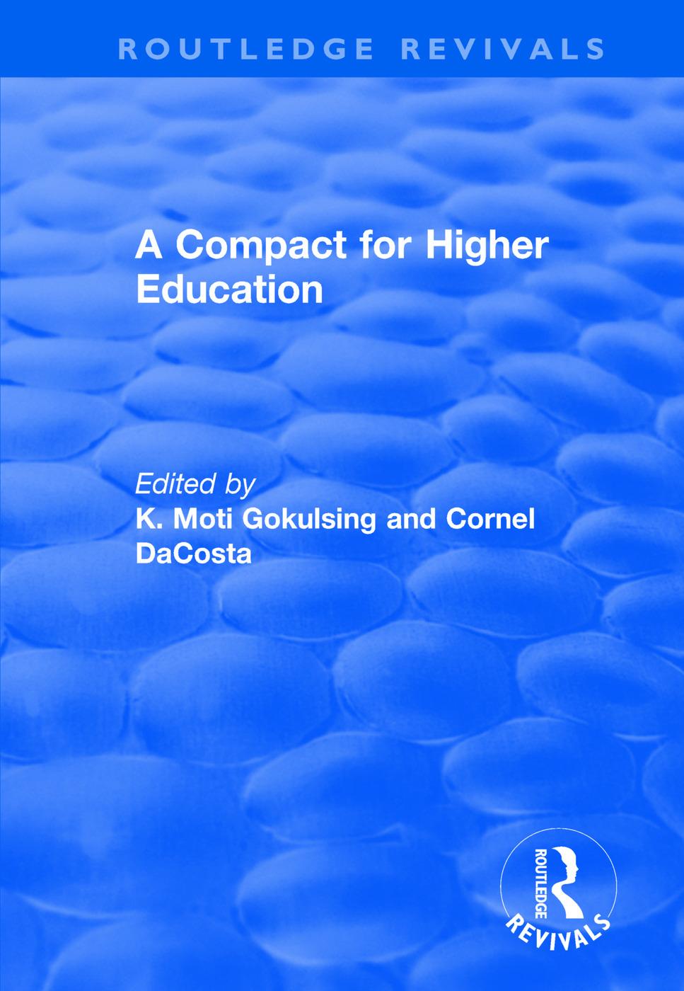 Knjiga Compact for Higher Education K. MOTI GOKULSING