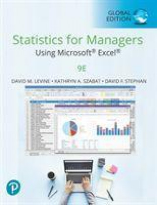 Kniha Statistics for Managers Using Microsoft Excel, Global Edition David M. Levine