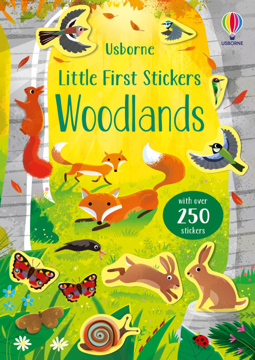 Carte Little First Stickers Woodlands CAROLINE YOUNG