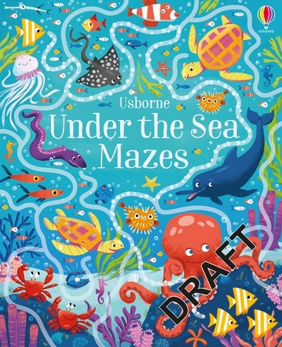 Kniha Under the Sea Mazes SAM SMITH