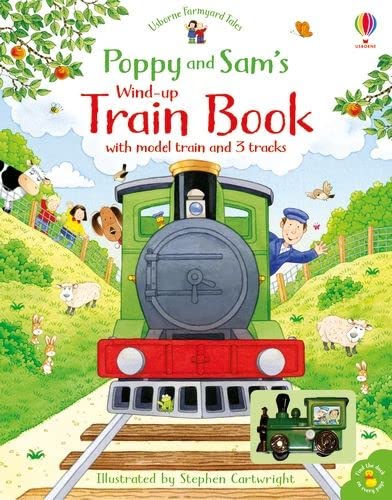 Книга Poppy and Sam's Wind-up Train Book Stephen Cartwright
