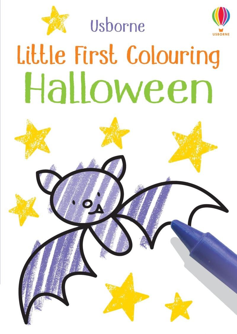 Carte Little First Colouring Halloween Kirsteen Robson
