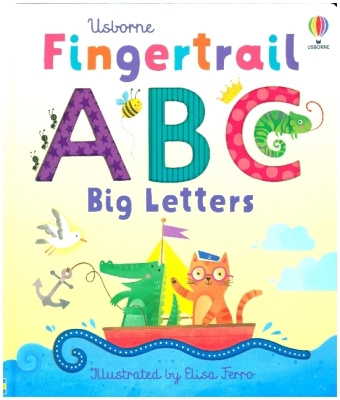 Book Fingertrail ABC Big Letters Felicity Brooks