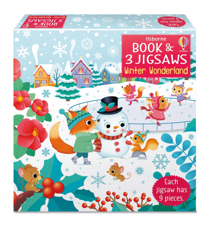 Książka Usborne Book and 3 Jigsaws: Winter Wonderland Sam Taplin