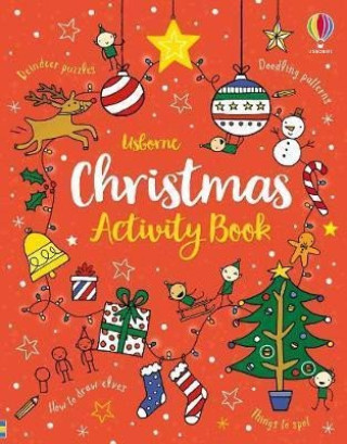 Книга Christmas Activity Book Fiona Watt