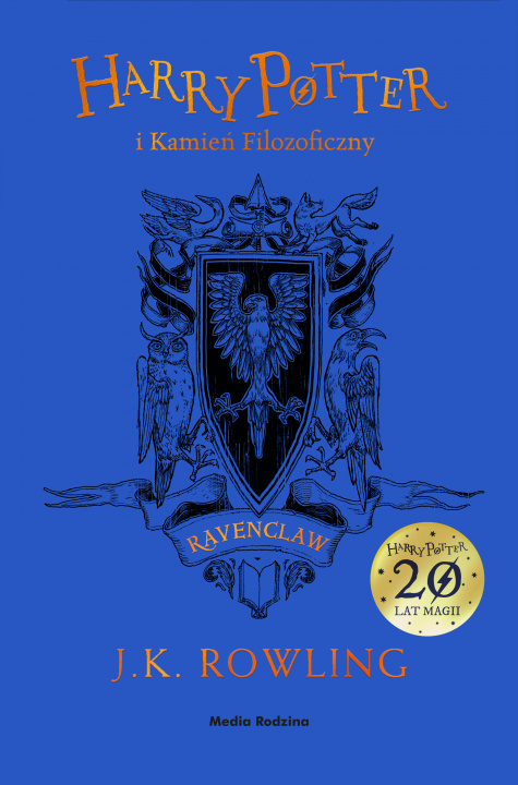 Kniha Harry Potter i kamień filozoficzny Ravenclaw Rowling Joanne K.