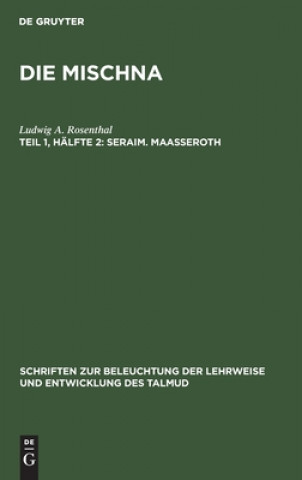 Knjiga Seraim. Maasseroth Ludwig A. Rosenthal
