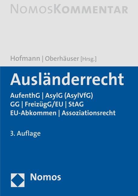 Knjiga Ausländerrecht Rainer M. Hofmann