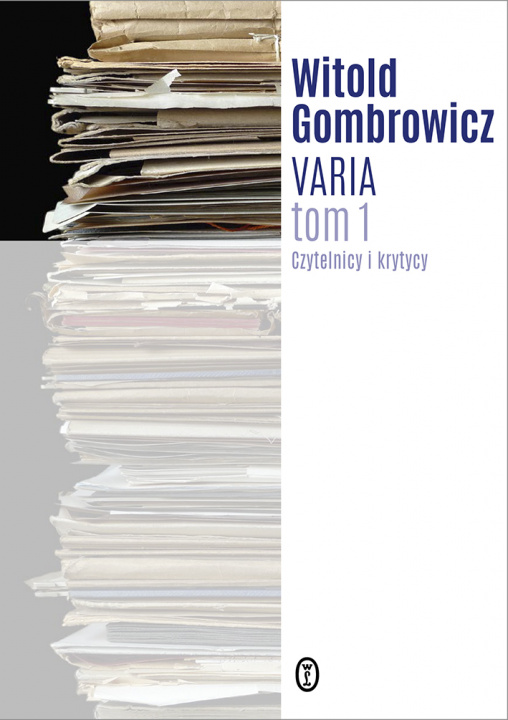 Könyv Varia Tom 1 Gombrowicz Witold
