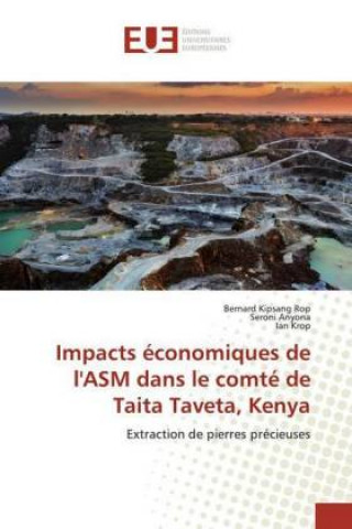 Book Impacts économiques de l'ASM dans le comté de Taita Taveta, Kenya Seroni Anyona