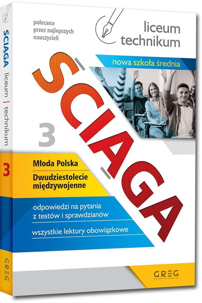 Book Ściąga 3 liceum technikum Zespół redakcyjny Wydawnictwa GREG
