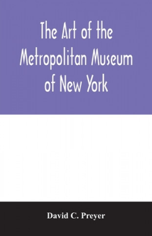 Könyv art of the Metropolitan Museum of New York 