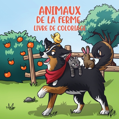 Kniha Animaux de la ferme livre de coloriage 