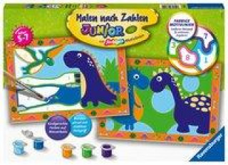 Játék Ravensburger Malen nach Zahlen 28694 - Land der Dinosaurier - Kinder 5-7 Jahren 