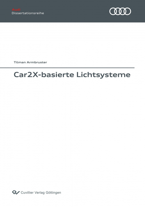 Knjiga Car2X-basierte Lichtsysteme 