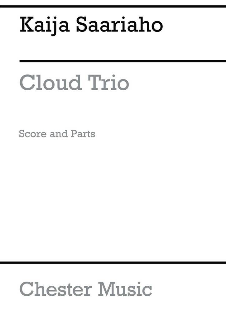 Book CLOUD TRIO KAIJA SAARIAHO