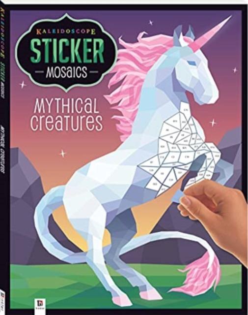 Book Kaleidoscope Sticker Mosaics: Mythical Creatures 