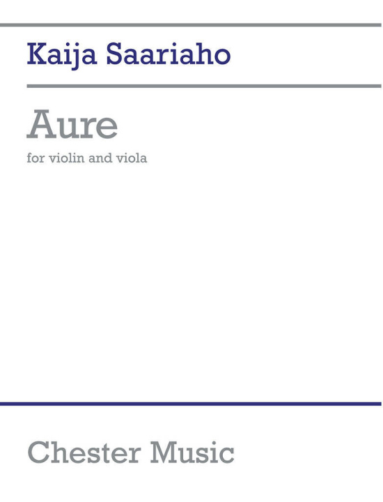 Book AURE KAIJA SAARIAHO