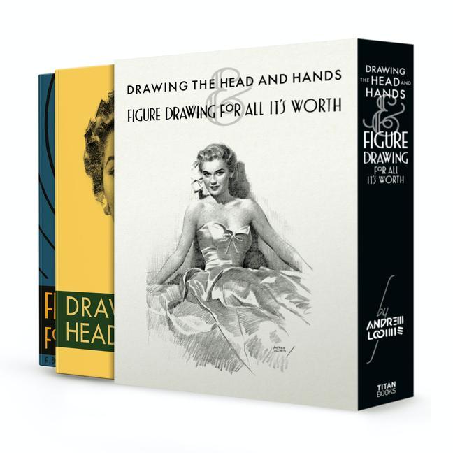 Könyv Drawing the Head and Hands & Figure Drawing (Box Set) Andrew Loomis