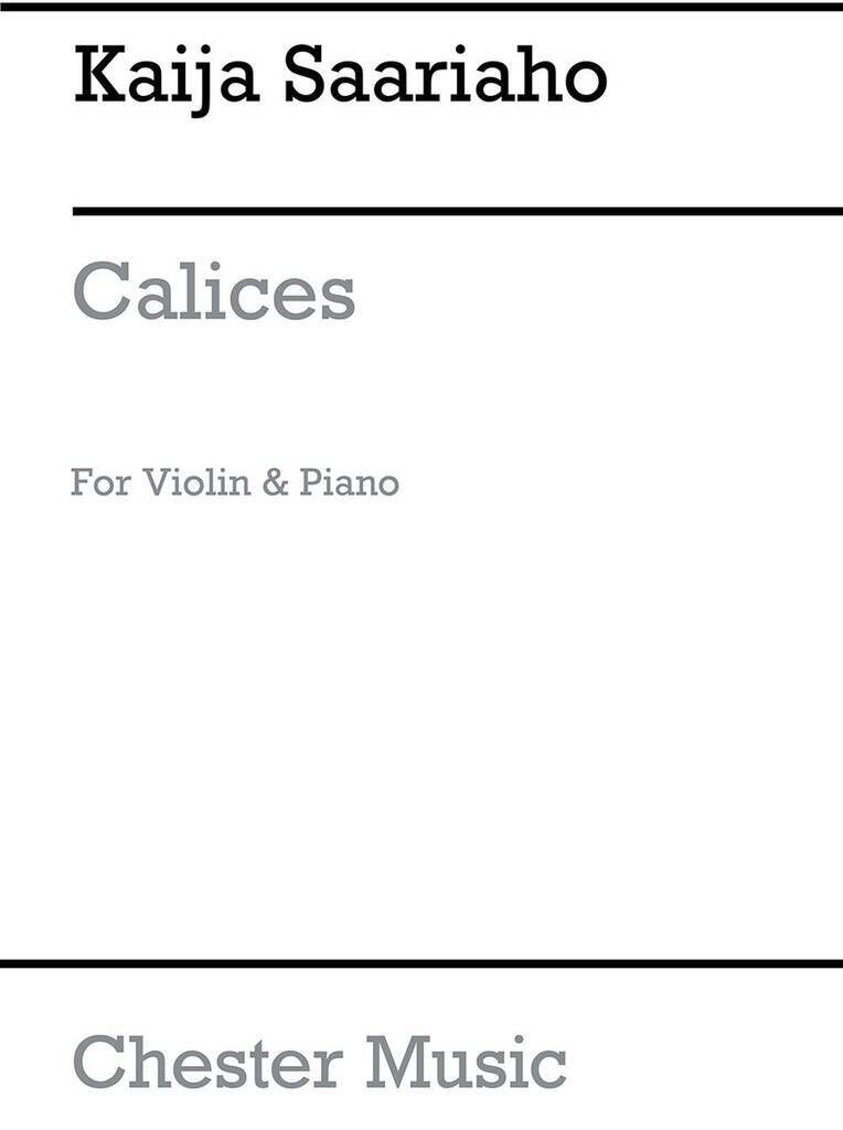 Book Calices SAARIAHO