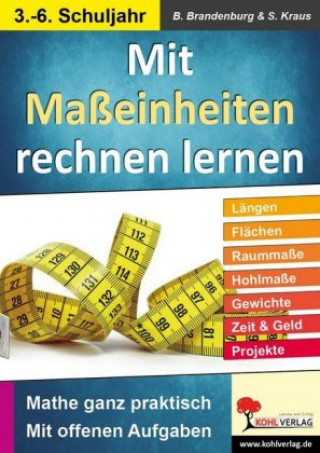 Livro Mit Maßeinheiten rechnen lernen Birgit Brandenburg