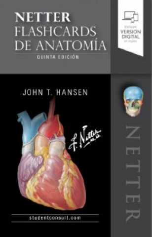 Joc / Jucărie Netter. Flashcards de anatomía (5ª ed.) JOHN T.HANSEN