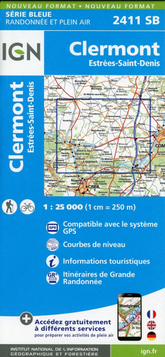 Tiskovina 2411SB Clermont.Estrées-Saint-Denis 