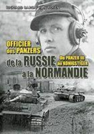 Carte Officier Des Panzers De La Russie a La Normandie 
