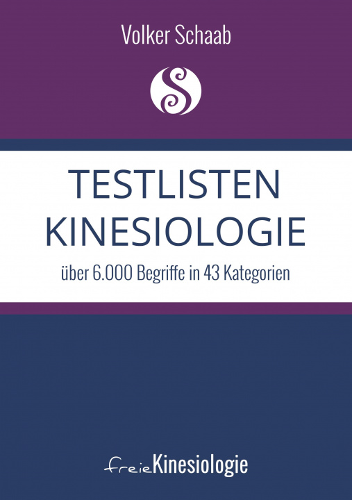 Книга Testlisten Kinesiologie 