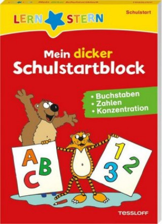 Kniha LERNSTERN Mein dicker Schulstartblock. Buchstaben, Zahlen, Konzentration Dr. Ursula Keicher