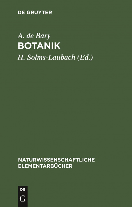 Kniha Botanik 