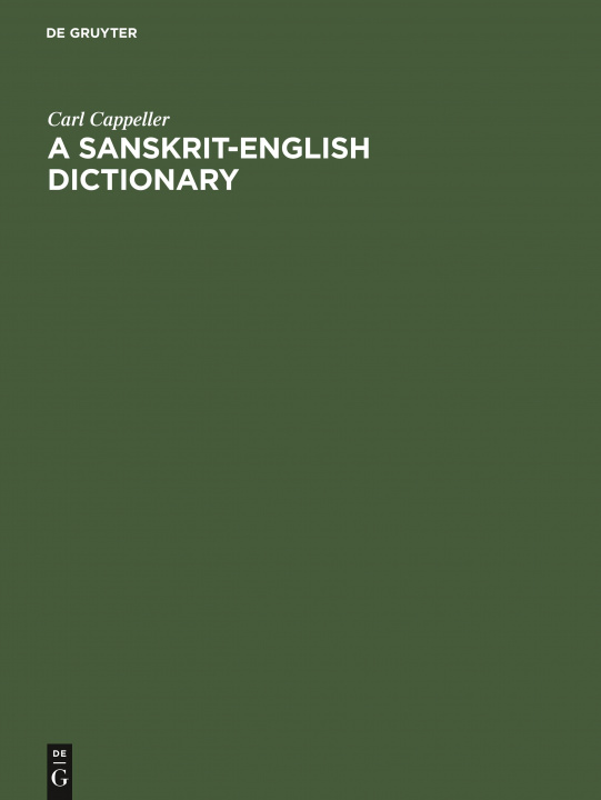 Könyv Sanskrit-English dictionary 