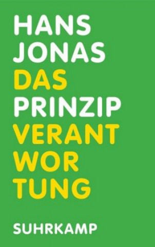 Kniha Das Prinzip Verantwortung Hans Jonas