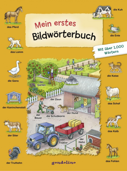 Книга Mein erstes Bildwörterbuch 