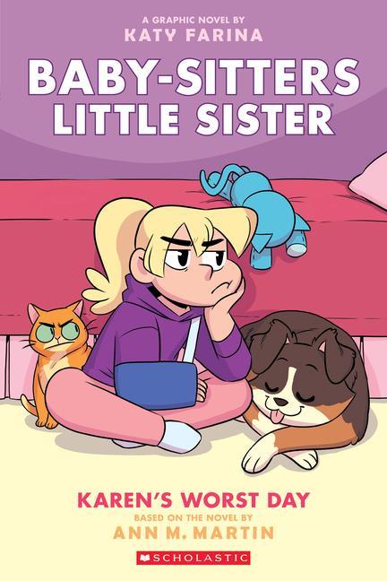 Könyv Karen's Worst Day: A Graphic Novel (Baby-sitters Little Sister #3) Katy Farina