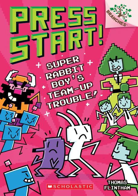 Kniha Super Rabbit Boy's Team-Up Trouble!: A Branches Book (Press Start! #10) Thomas Flintham