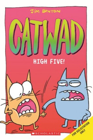 Carte High Five! A Graphic Novel (Catwad #5) Jim Benton