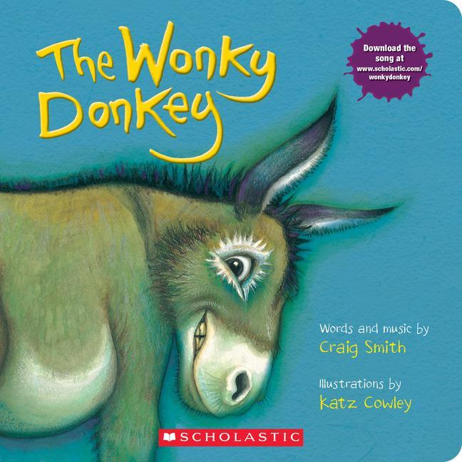 Könyv The Wonky Donkey: A Board Book Katz Cowley