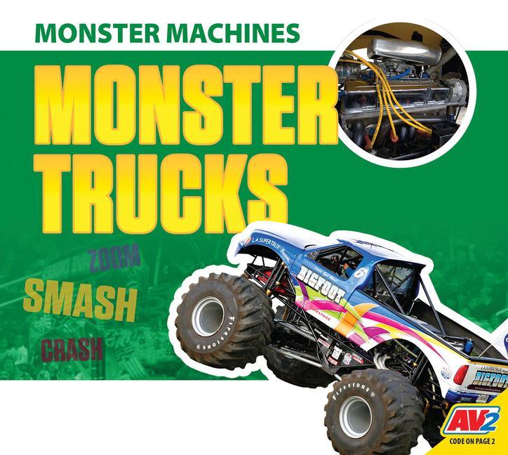 Kniha Monster Trucks 