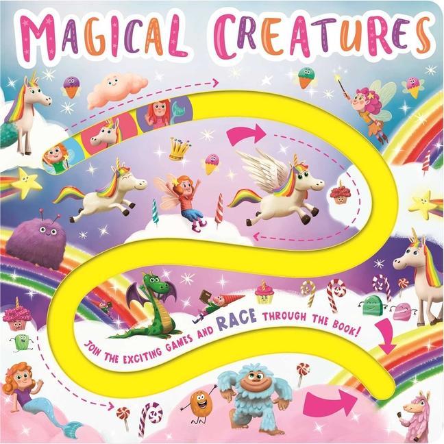 Knjiga Magical Creatures Maze Board: Maze Book for Kids César Samaniego